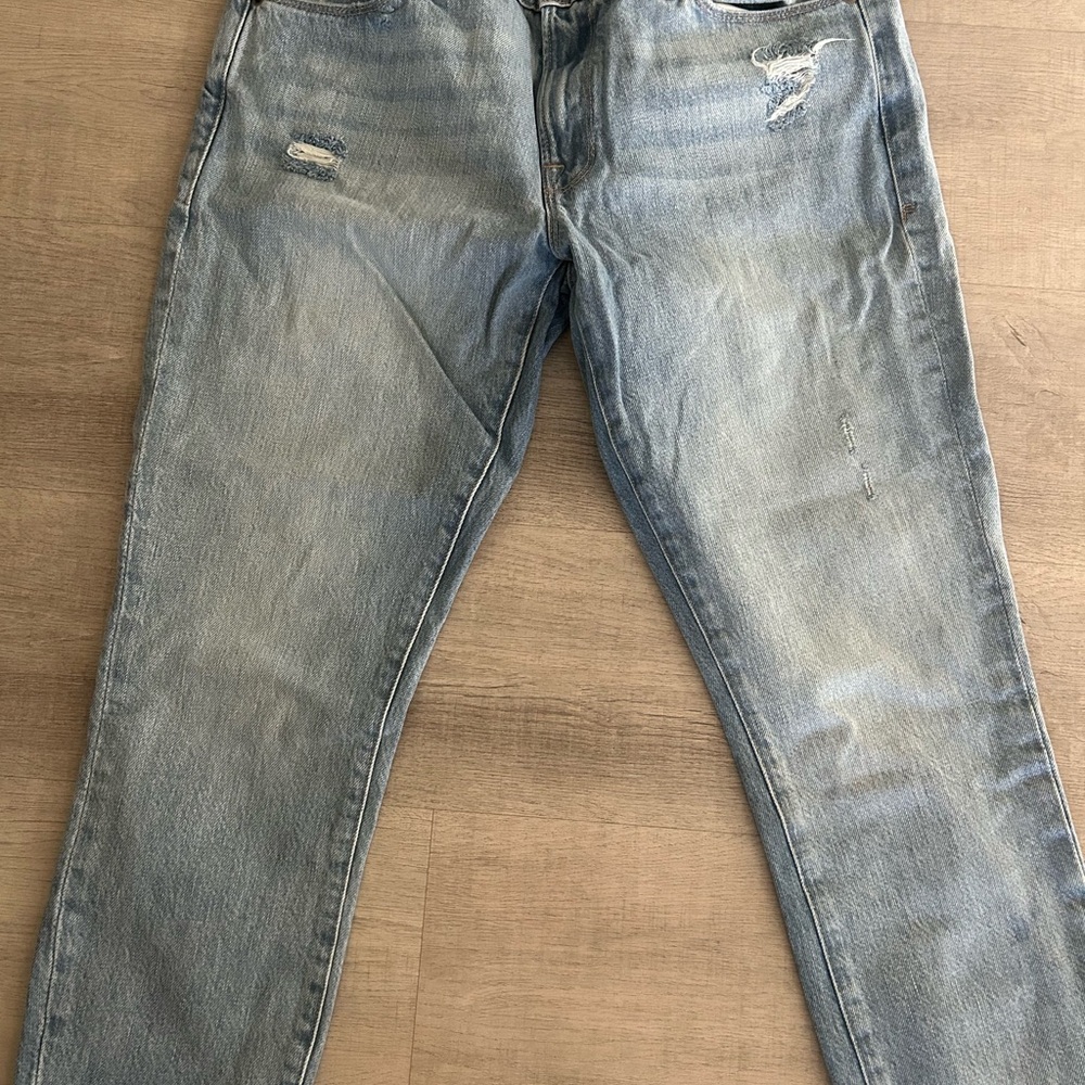 Frame Denim Blue Skinny Jeans Sleek Fit